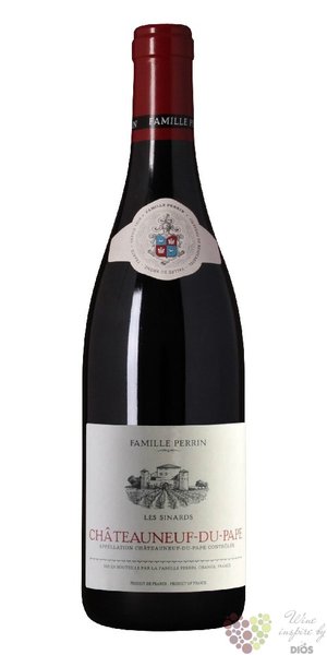 Chateauneuf du Pape  les Sinards  Aoc 2018 domaine Perrin &amp; fils   0.75 l