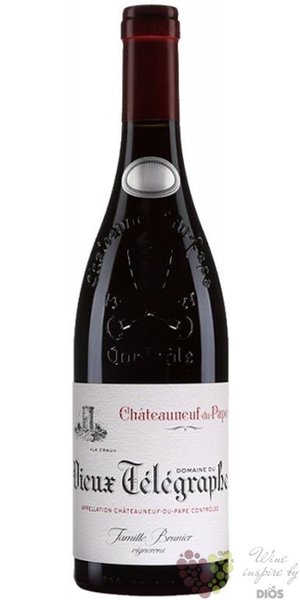 Chateauneuf du Pape Aoc 2021 domaine du Vieux Télégraphe by Brunier  0.75l
