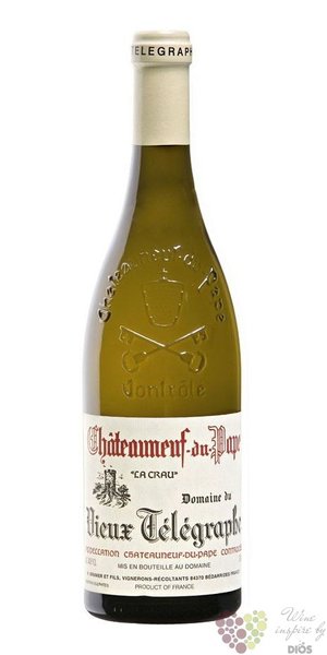 Chateauneuf du Pape blanc Aoc 2021 domaine du Vieux Télégraphe by Brunier  0.75l