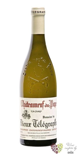 Chateauneuf du Pape blanc Aoc 2020 domaine du Vieux Tlgraphe by Brunier  0.75 l