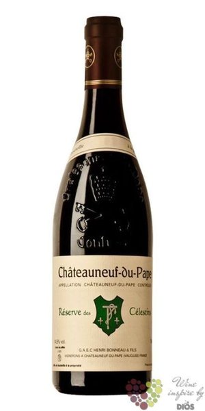 Chateauneuf du Pape  Reserve des Clestins  Aoc 2011 domaine Henri Bonneau  0.75 l