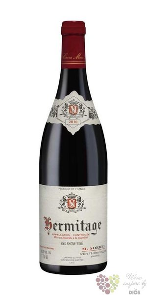 Hermitage rouge Aoc 2010 domaine Marc Sorrel    0.75 l