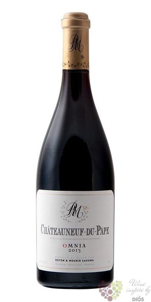 Chateauneuf du Pape  Omnia  Aoc 2021 Rotem &amp; Mounir Clos Saouma  0.75 l