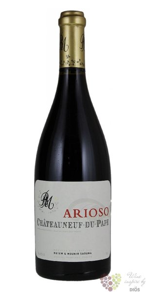 Chateauneuf du Pape „ Arioso ” Aoc 2019 Rotem &amp; Mounir Clos Saouma  0.75 l
