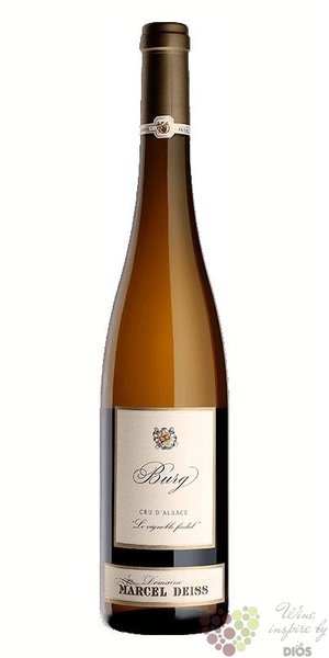 Burg de Bergheim 2014 vin dAlsace 1er cru domaine Marcel Deiss  0.75 l