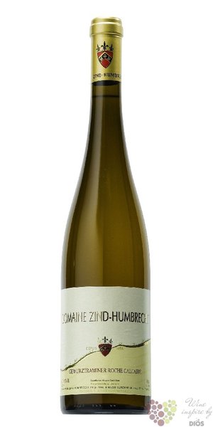 Gewurztraminer  Roche Calcaire  2022 Alsace Aoc domaine Zind Humbrecht  0.75 l