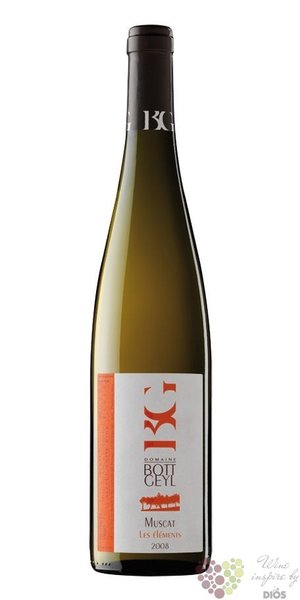 Muscat  les Elements  2018 vin de Alsace Aoc domaine Bott Geyl   0.75 l