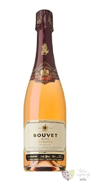 Crmant de Loire ros  Excellence  Aoc brut Bouvet Ladubay  0.75 l