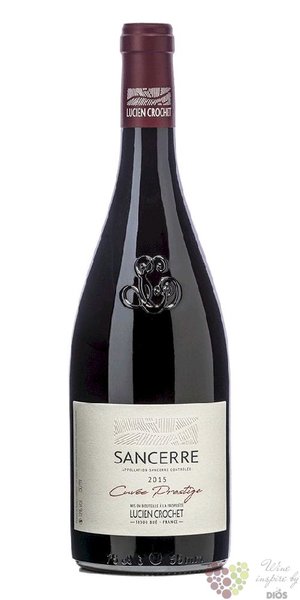 Sancerre rouge  Cuve Prestige  Aoc 2015 domaine Lucien Crochet  0.75 l