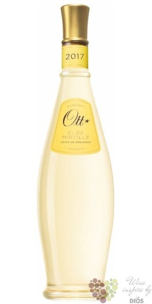 Clos Mireille blanc  Blanc de Blancs  2017 Cotes de Provence Aoc by domaines Ott  0.75 l