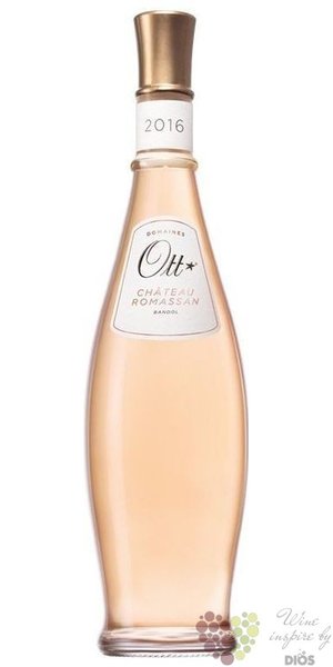 Chateau Romassan rosé „ Coeur de grain ” 2018 Bandol Aoc domaines Ott  0.75 l