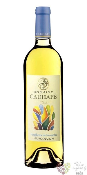 Jurancon moelleux  Symphonie de Novembre  Aoc 2019 domaine Cauhap  0.75 l