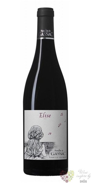 Pays d’Hérault rouge „ Élise ” Igp 2019 Moulin de Gassac  0.75 l