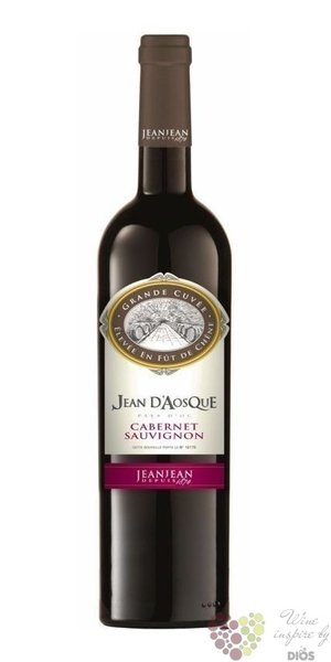 Cabernet Sauvignon  Grande cuve eleve en fut de chne  2013 Languedoc VdP Jean dAosque  0.75 l