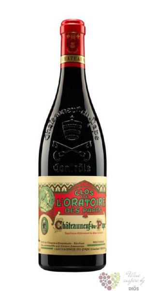 Chateauneuf du Pape  Clos de lOratoire des Papes  Aoc 2020 Ogier Cavesdes Papes  0.75 l