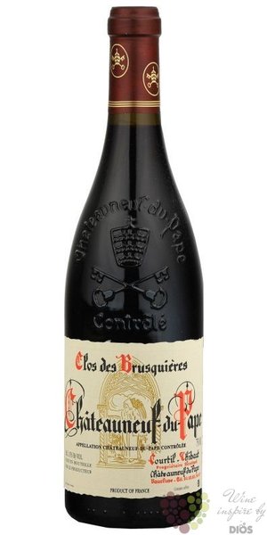Chateauneuf du Pape Aoc 2021 Clos de Brusquieres  0.75 l