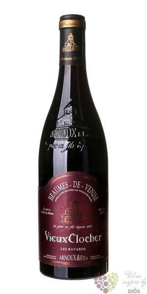 Beaumes de Venise  Vieux Clocher  Aoc 2018 Arnoux &amp; fils  0.75 l