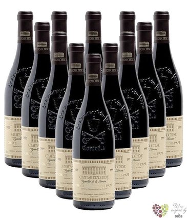 Chateauneuf du Pape „ Vignôbles de la Serriere ” Aoc 2016 Chateau Beauchene  0.75 l