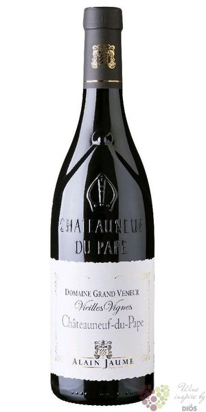 Chateauneuf du Pape  Vieilles vignes  Aoc 2014 domaine Grand Veneur Alain Jaume  0.75 l