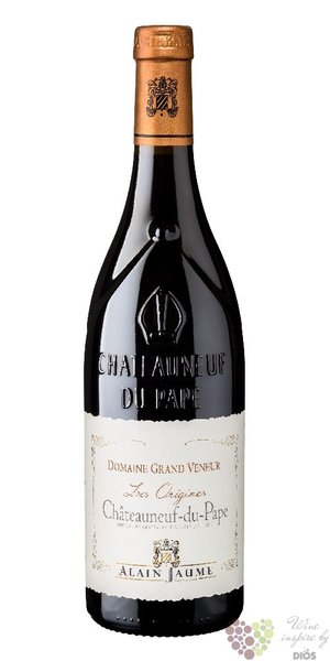 Chateauneuf du Pape  les Origines  Aoc 2014 domaine Grand Veneur Alain Jaume0.75 l