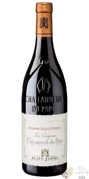 Chateauneuf du Pape  les Origines  Aoc 2021 domaine Grand Veneur Alain Jaume  0.75 l