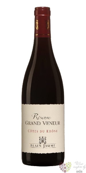 Cotes du Rhone  Rserve  Aoc 2021 domaine Grand Veneur Alain Jaume  0.75 l