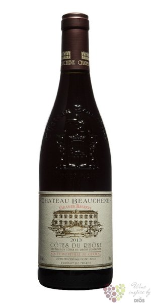 Cotes du Rhone rouge „ Grande resérve ” Aoc 2019 Chateau Beauchene  0.75 l