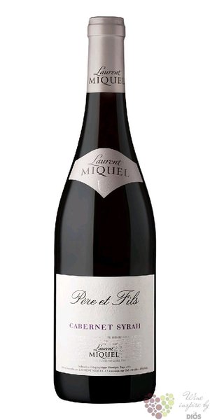 Cabernet Syrah  Pere et fils  2020 Pays Doc Igp Laurent Miquel  0.75 l