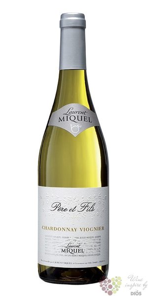 Chardonnay Viognier  Pere et fils  2020 Pays Doc Igp Laurent Miquel  0.75 l