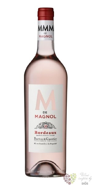 Bordeaux rosé „ M de Magnol ” Aoc 2017 Barton &amp; Guestier  0.75 l