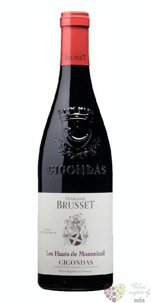 Gigondas „ les Haut de Montmirail ” Aoc 2021 domaine Brusset  0.75 l