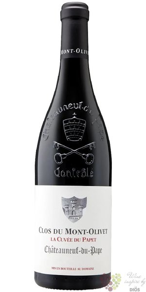 Chateauneuf du Pape „ la Cuvée du Papet ” Aoc 2020 Clos du Mont Olivet  0.75 l