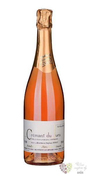 Crémant du Jura rosé Aoc brut extra domaine Tissot  0.75 l
