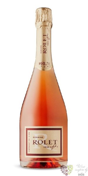 Crémant du Jura rosé Aoc domaine Rolet  0.75 l