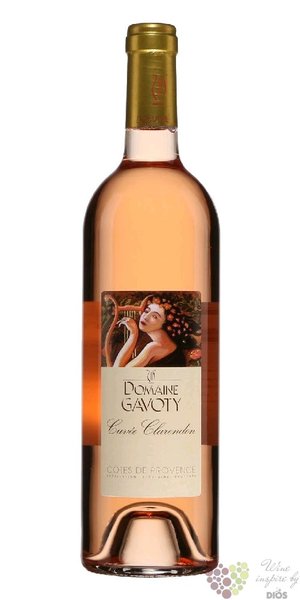 Cotes de Provence ros  cuve Clarendon  Aoc 2021 domaine Gavoty  0.75 l