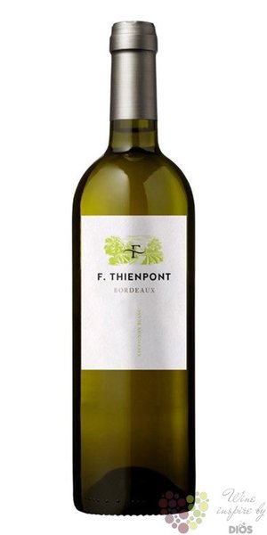 Bordeaux blanc Aoc 2016 Aoc Francois Thienpont  0.75 l