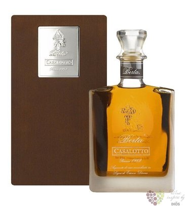 Casalotto riserva 1986 aged 25 years Italian brandy distillerie Berta 45% vol.0.70 l