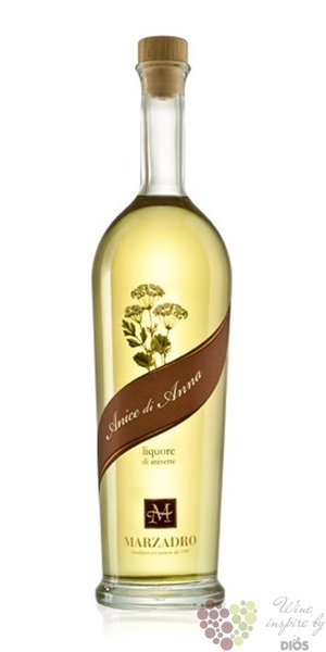 Anice di Anna italian anise liqueur distileria Marzadro 50% vol.   0.70 l