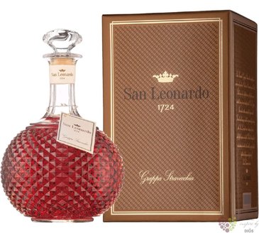 Grappa „ Stravecchia ” tenuta San Leonardo Marchese Carlo Guerrieri Gonzaga 45% vol.  2.00 l