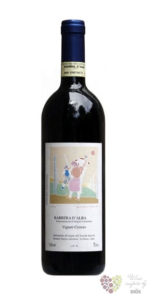 Barbera dAlba cru  vigneti Cerreto  Doc 2004 Roberto Voerzio    0.75 l