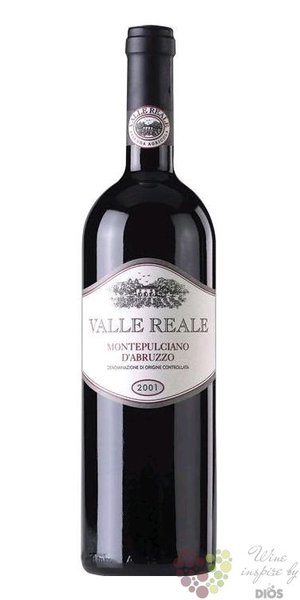 Montepulciano dAbruzzo Doc 2021 azienda Valle Reale  0.75 l