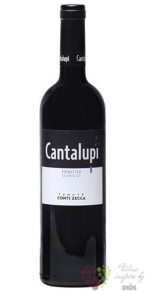 Primitivo Salento  Cantalupi  Igt 2022 tenuta Conti Zecca  0.75 l