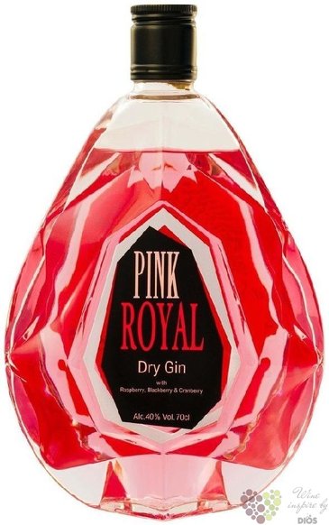 Old S.Andrew Pink „ Royal ” dry Scotch gin 40% vol.  0.70 l