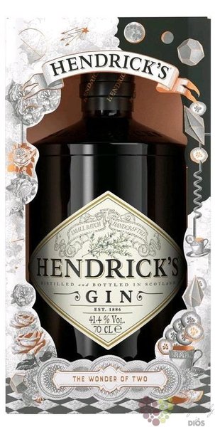 Hendricks gift set „ Encharter pack ” Scotch gin 41.4% vol.  0.70 l