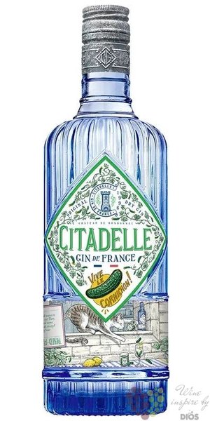 Citadelle „ Vive Le Cornichon ” premium French gin  43.8% vol.  0.70 l