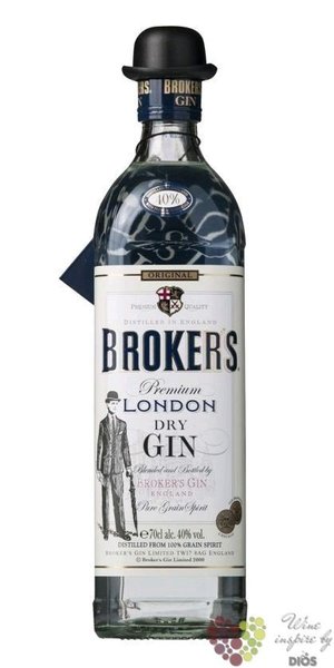 Brokers  Original  British London dry gin 40% vol.  1.00 l