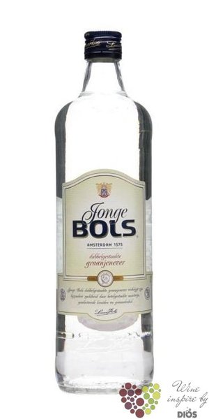 Bols Amsterdam „ Jonge ” Dutch Graan jenever 35% vol.  1.00 l