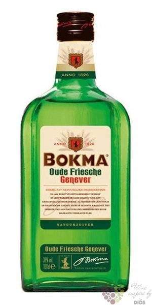 Bokma  Oude friesche  Dutch Graan jenever 35% vol.    1.00 l