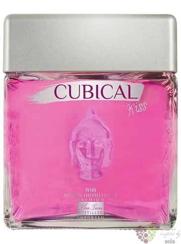 Cubical W&amp;H  Kiss  Spanish flavored  gin 37,5% vol. 0.70 l