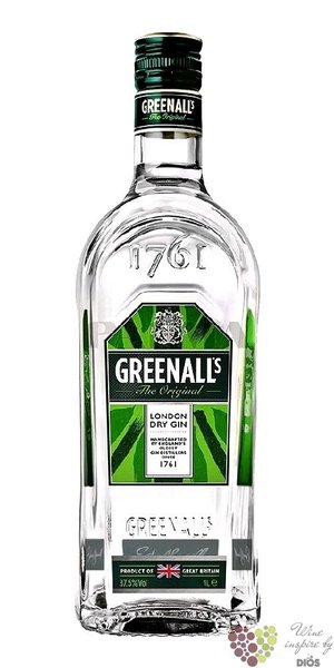 Greenall´s „ Original ” British London dry gin 40% vol.  0.70 l